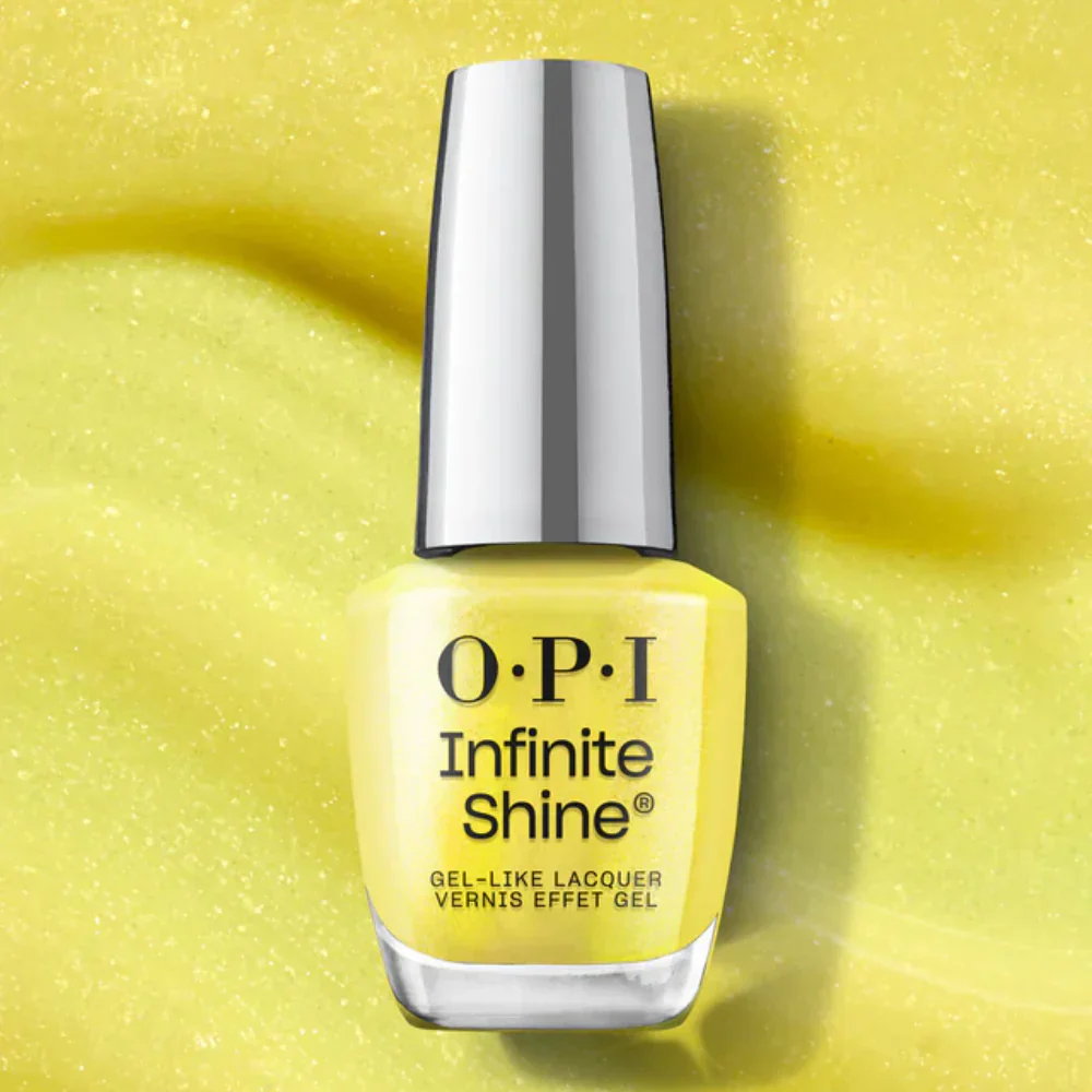 OPI Infinite Shine - Trip to Brite Side Summer 2026 - Limon-yello! IS L213