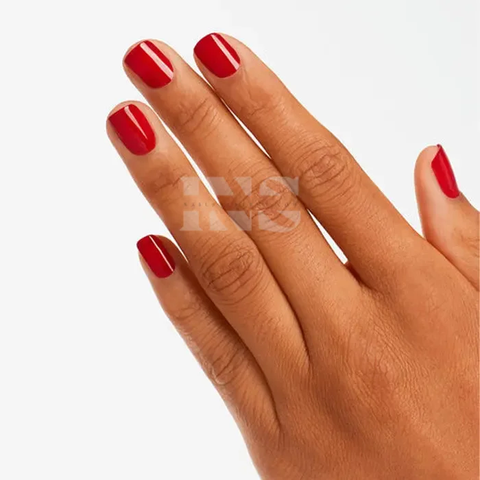OPI Powder Perfection - Brazil Spring 2014 - Red Hot Rio 1.5 oz DP A70 - Image 3