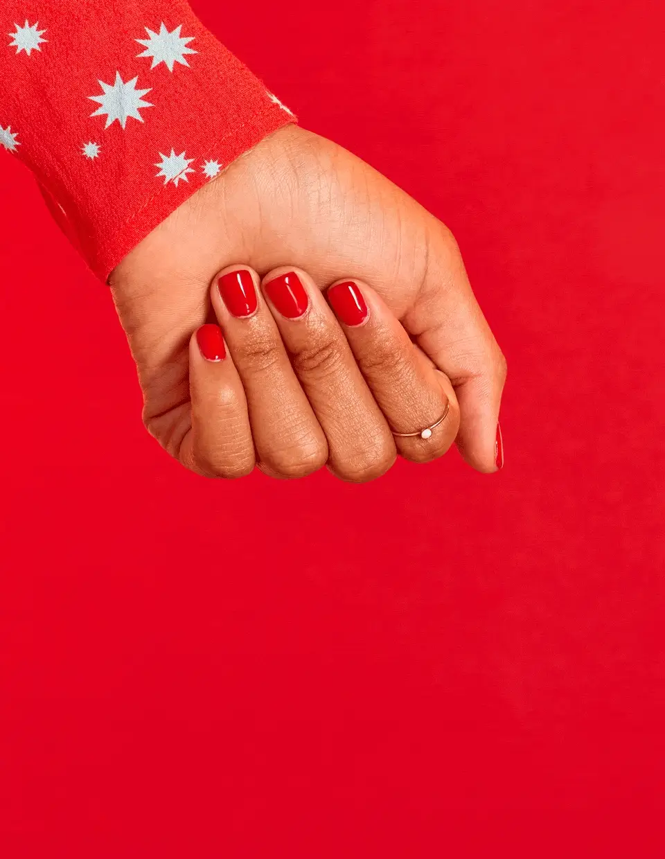 OPI Powder Perfection - Brazil Spring 2014 - Red Hot Rio 1.5 oz DP A70 - Image 4