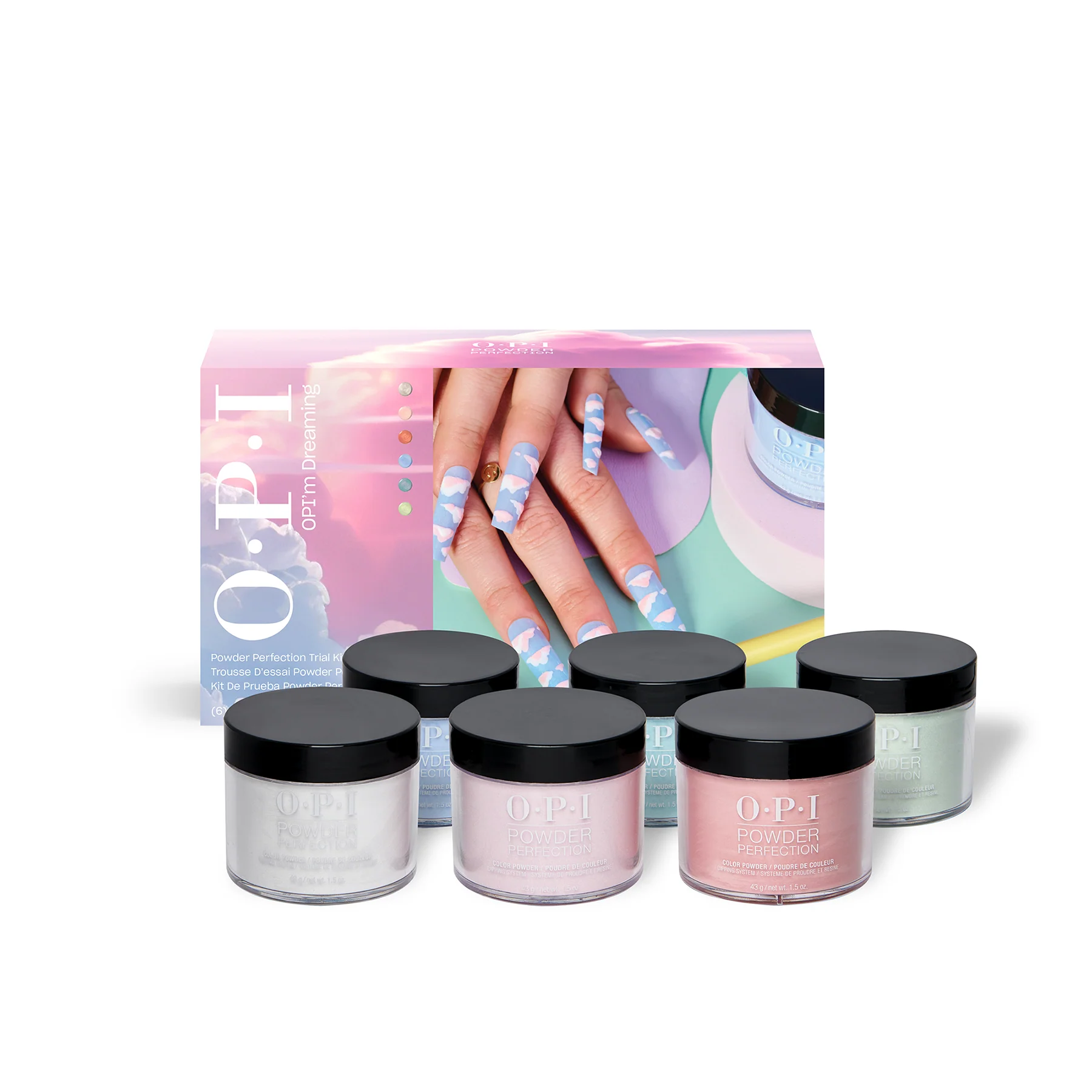 OPI Powder Perfection - OPI'm Dreaming Spring 2025 Collection - 6 PC Trial Pack