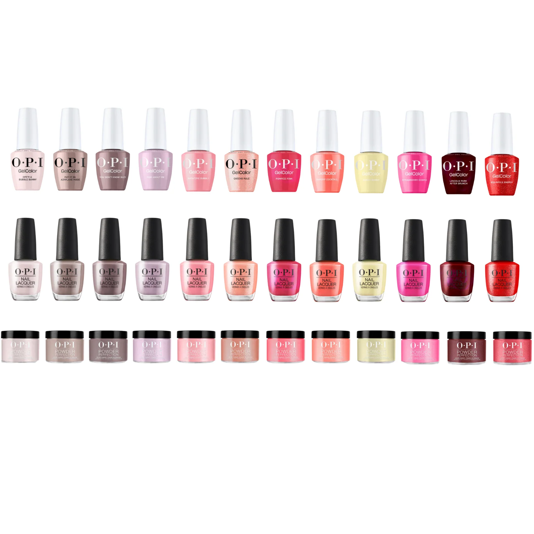 OPI Trio 120 Colors Collection