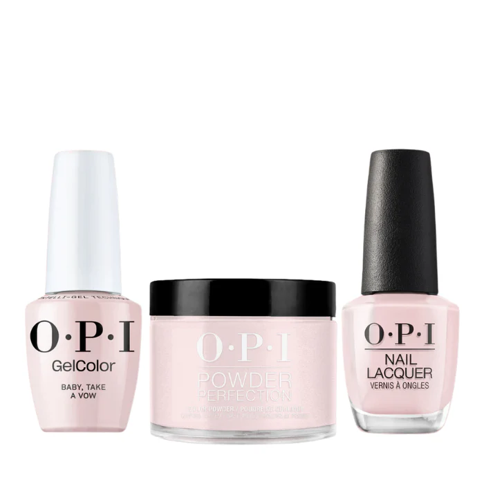 OPI Trio - Baby, Take a Vow SH1