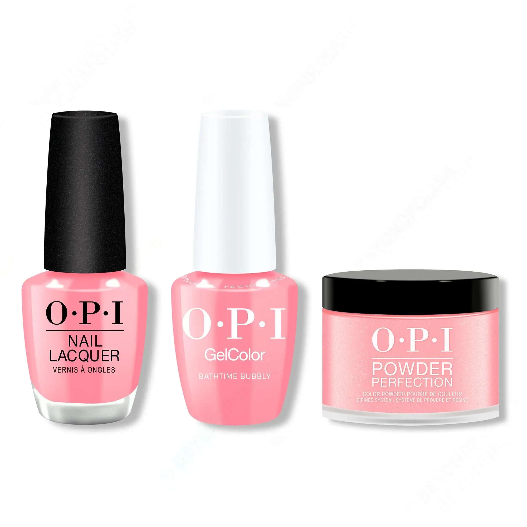 OPI Trio - Bathtime Bubbly S065