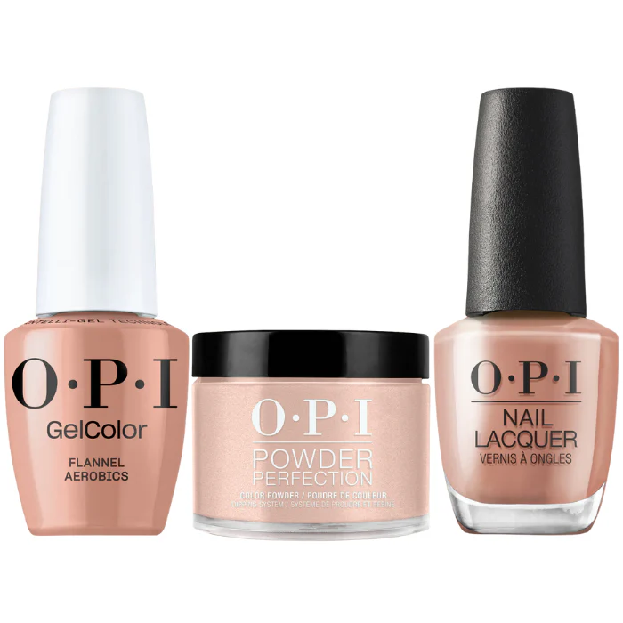 OPI Trio - Flannel Aerobics F027