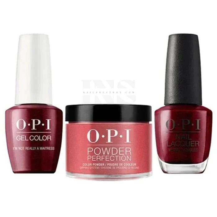 OPI Trio -  I'm Not Really a Waitress H08