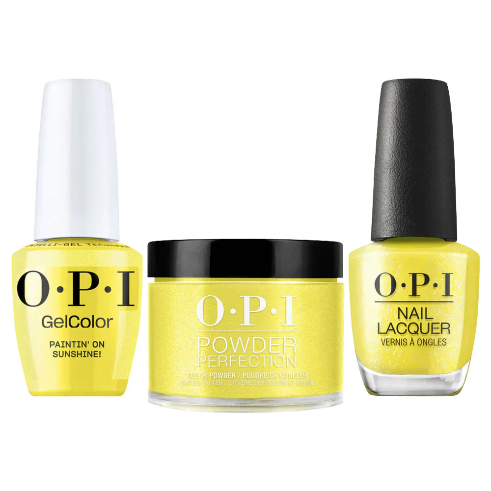 OPI Trio - Paintin' on Sunshine! S079