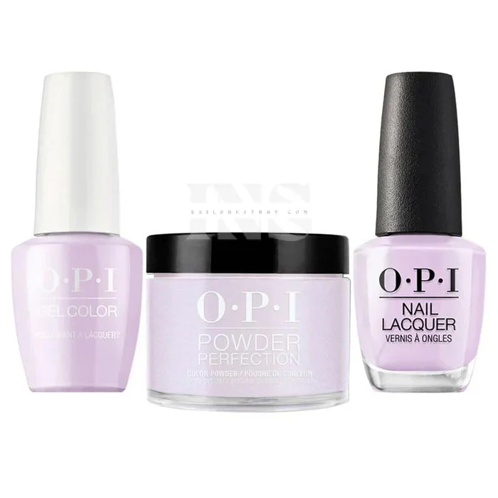 OPI Trio - Polly Want A Lacquer F83