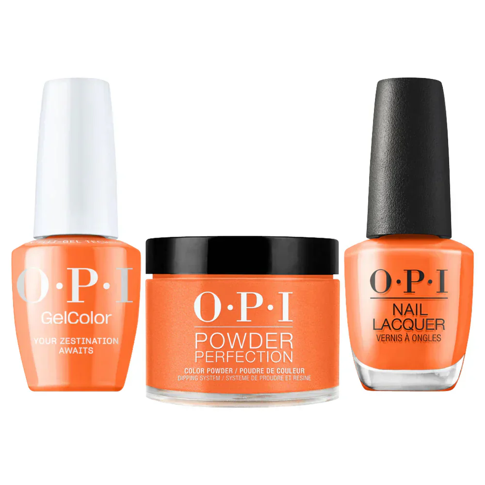 OPI Trio - Your Zestination Awaits S084