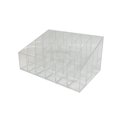 Plastic 24 Bottles Nail Art Organizer