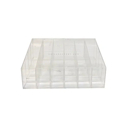 Plastic 24 Bottles Nail Art Organizer - Image 2