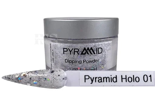 PYRAMID Dip Polish - Holo Glitter 01