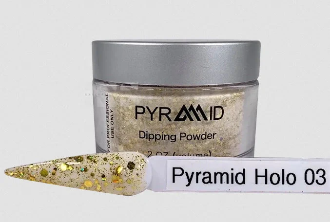 PYRAMID Dip Polish - Holo Glitter 03
