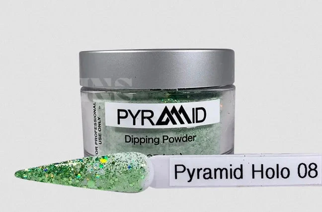 PYRAMID Dip Polish - Holo Glitter 08