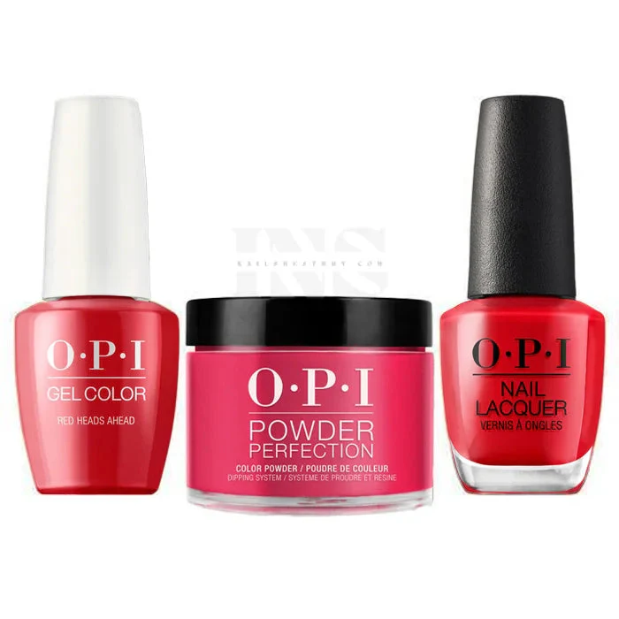 OPI Trio - Red Heads Ahead U12