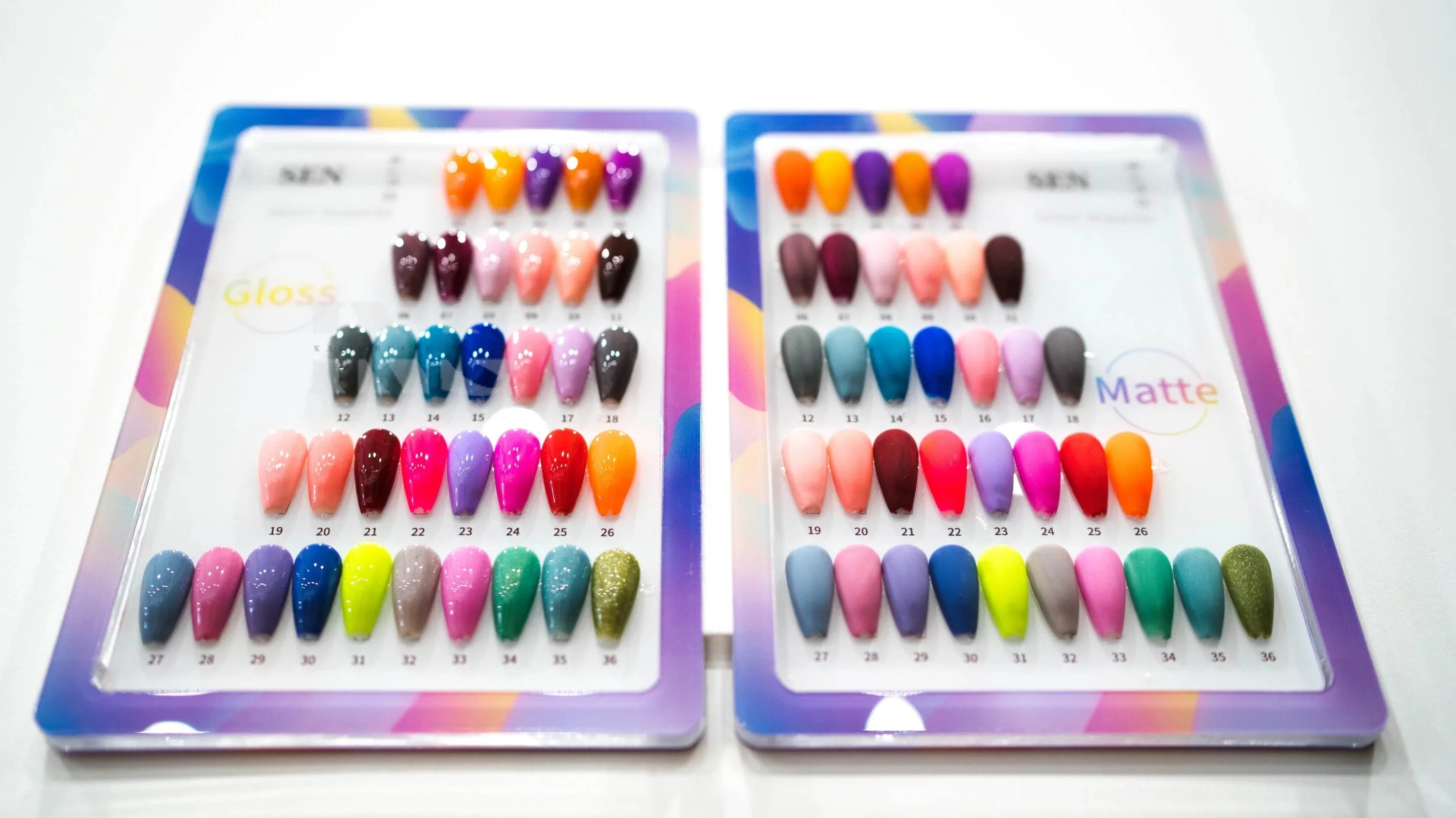 SEN PURE Mood 36 Gel Collection (Free Top-Base-Matte) - Image 3