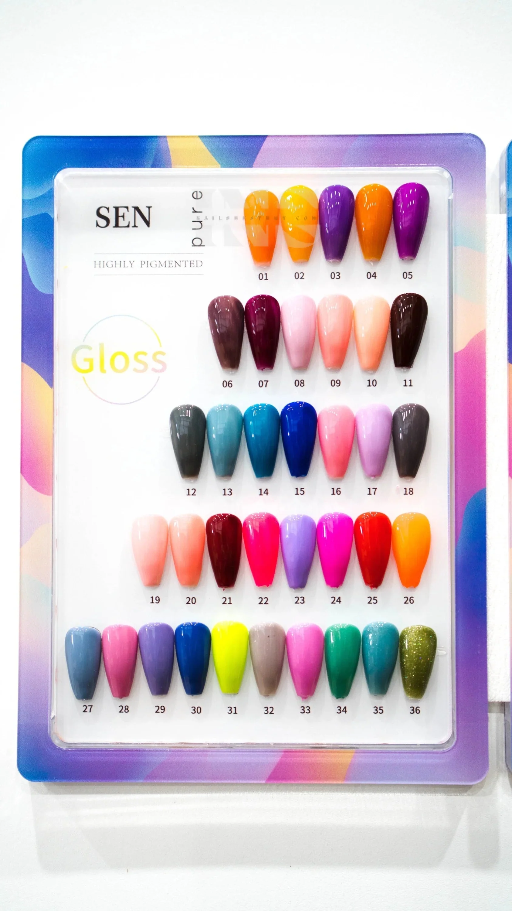 SEN PURE Mood 36 Gel Collection (Free Top-Base-Matte) - Image 4