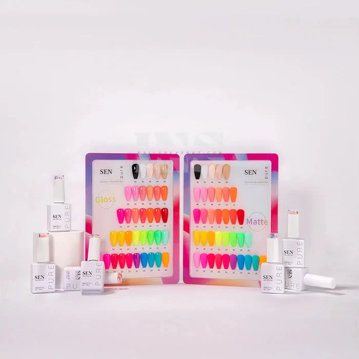 SEN PURE Summer Neon 36 Gel Collection (Free Top-Base-Matte) - Image 2
