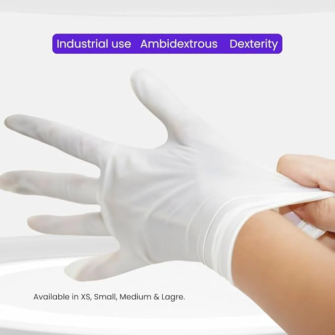 SHAMROCK 60600 Series Powder Free Latex Gloves Single - Image 3