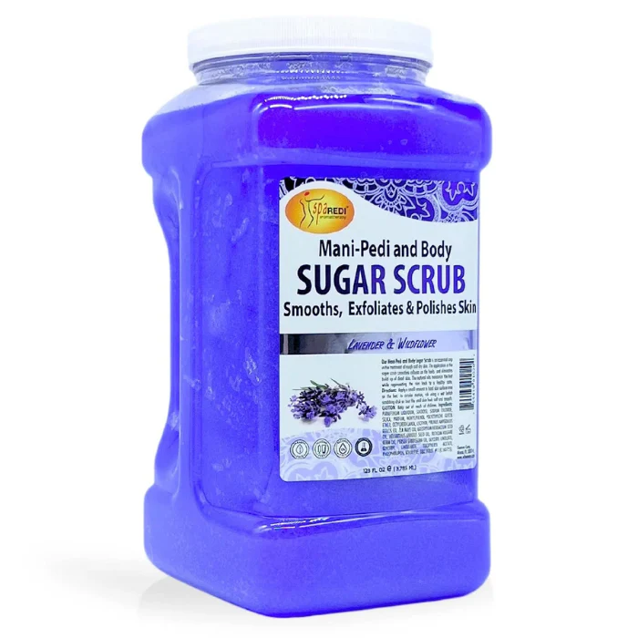 SPA REDI Sugar Scrub Lavender & Wildflower Gallon