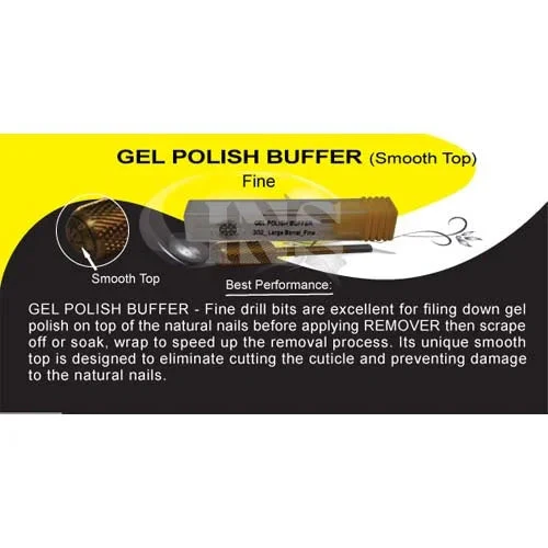 TODAY'S Carbide Gel Buffer - 1/8 Small Barrel