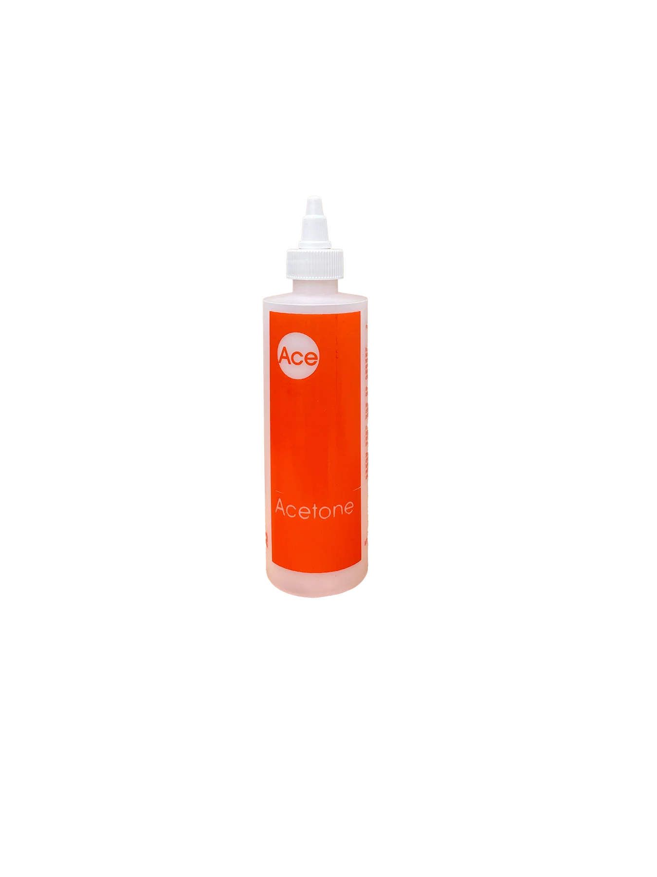 TOLCO Empty Plastic Bottle 8oz w/ Cap - Acetone