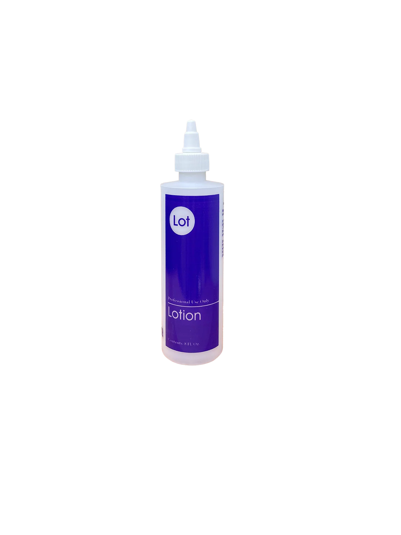 TOLCO Empty Plastic Bottle 8oz w/ Cap - Lotion