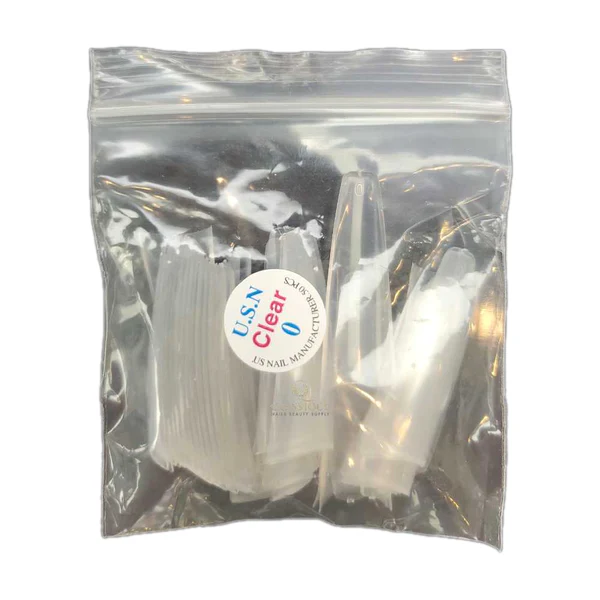 USN Tips Straight Coffin - Clear 10/pack - Image 11
