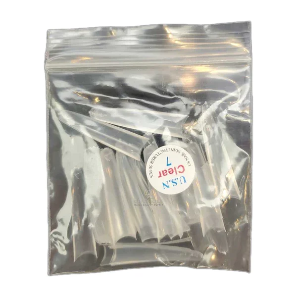 USN Tips Straight Coffin - Clear 10/pack - Image 4