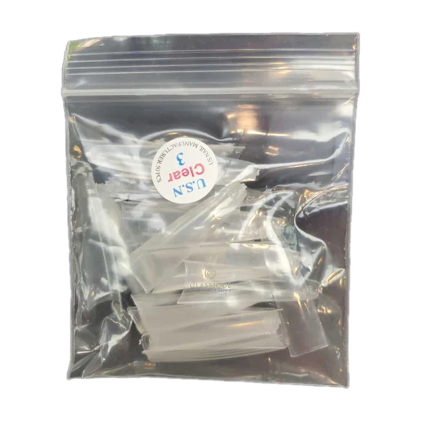 USN Tips Straight Coffin - Clear 10/pack - Image 8