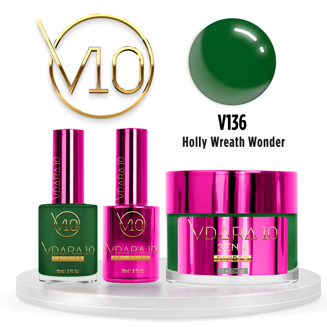 VDARA Trio 136 Holly Wreath Wonder