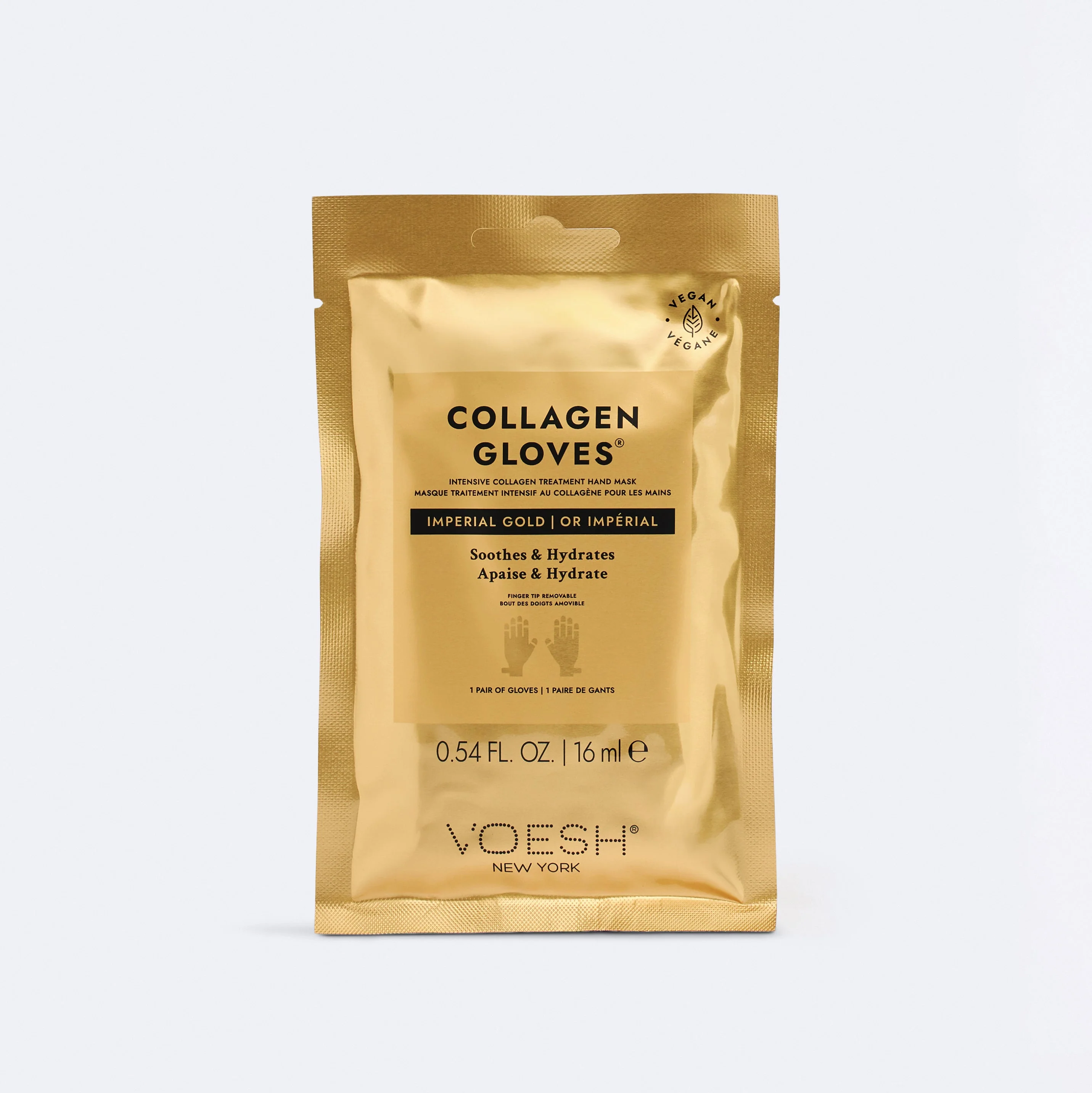 VOESH Collagen Mask Gloves - Imperial 24K Gold 60/Box - Image 2