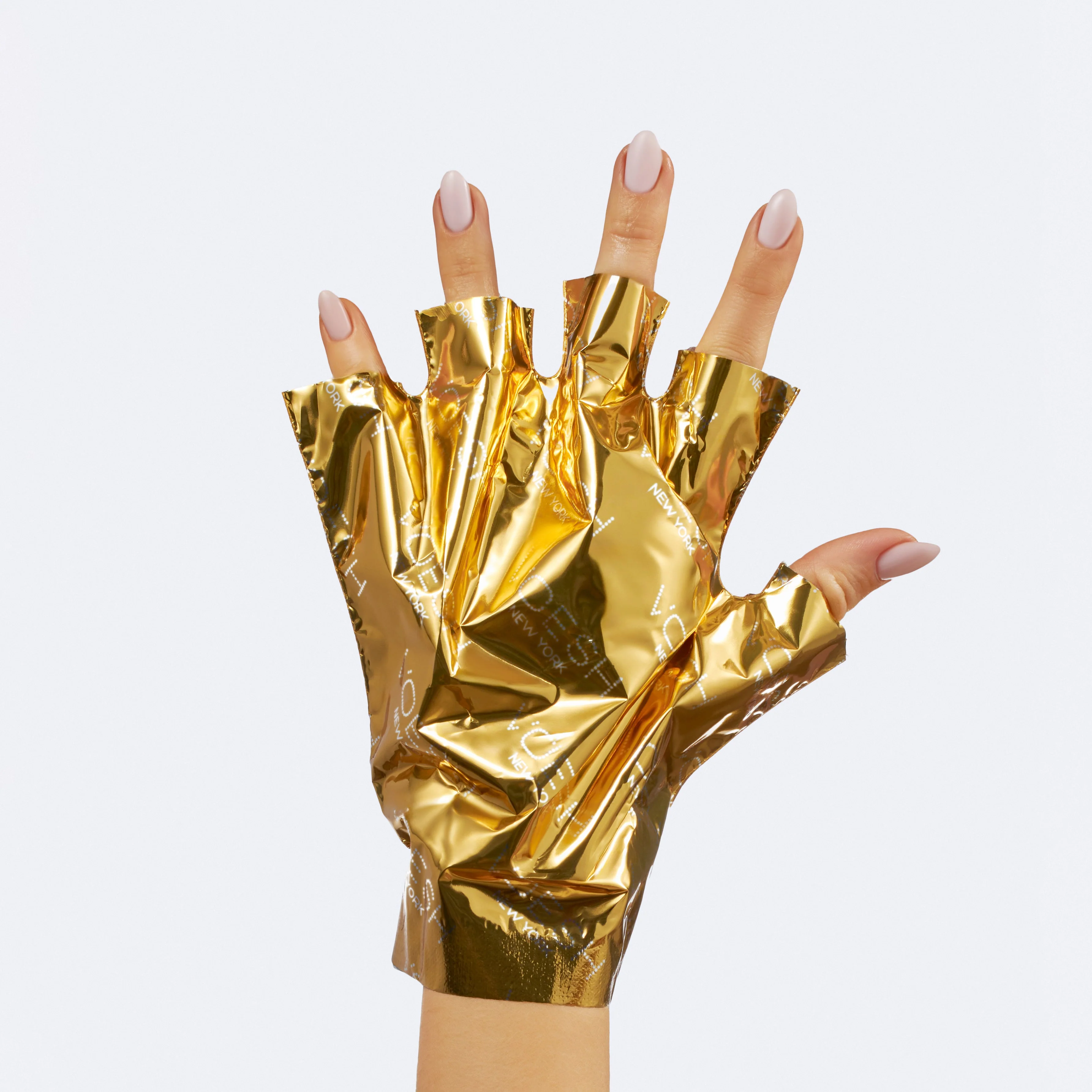 VOESH Collagen Mask Gloves - Imperial 24k Gold Single - Image 3