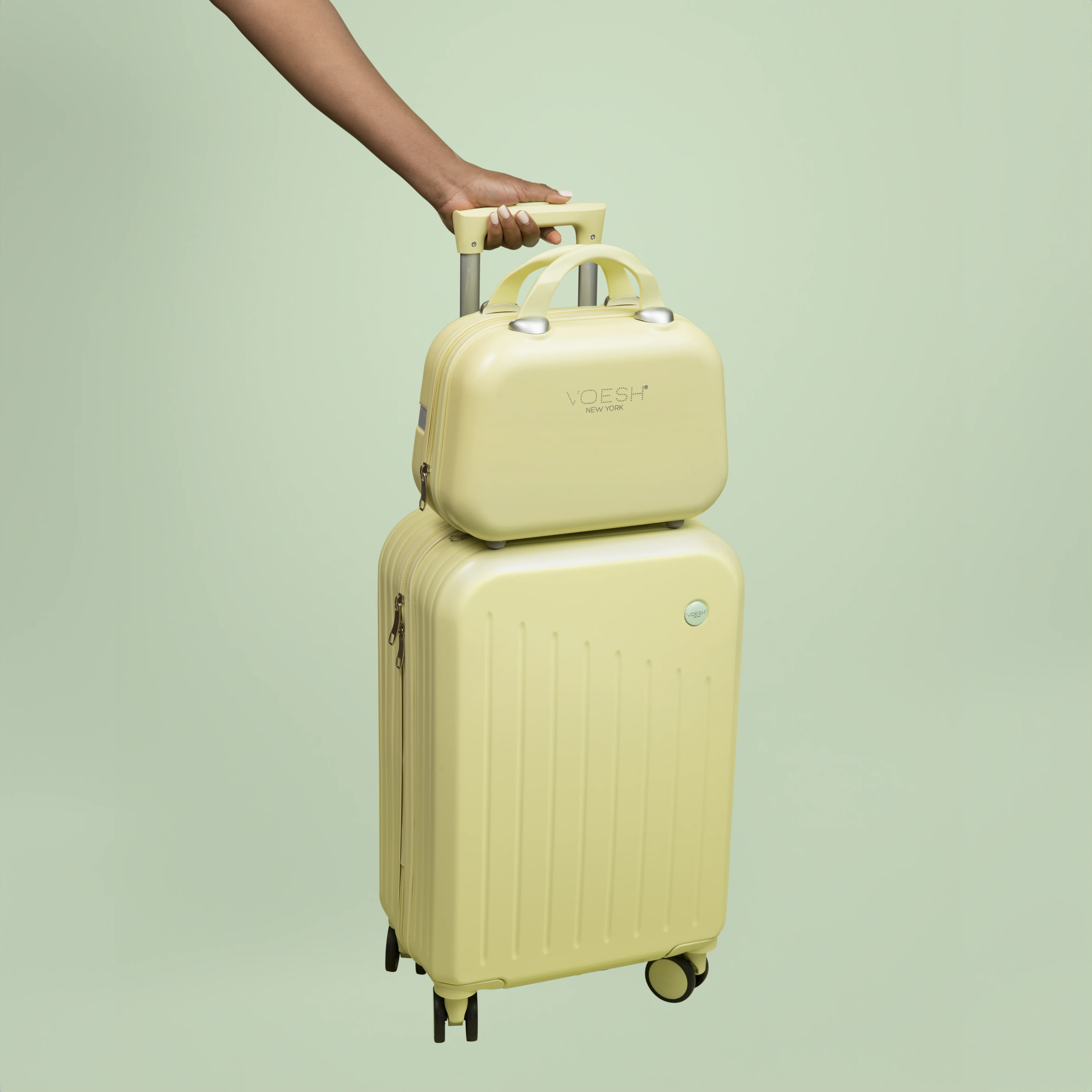 VOESH New York Carry-On Luggage Set - Image 4
