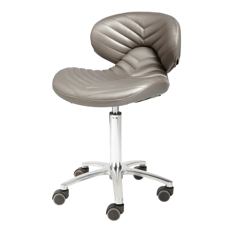 WHALE SPA LEXI PRO CHEVRON MANICURE STOOL 1010H - Image 4
